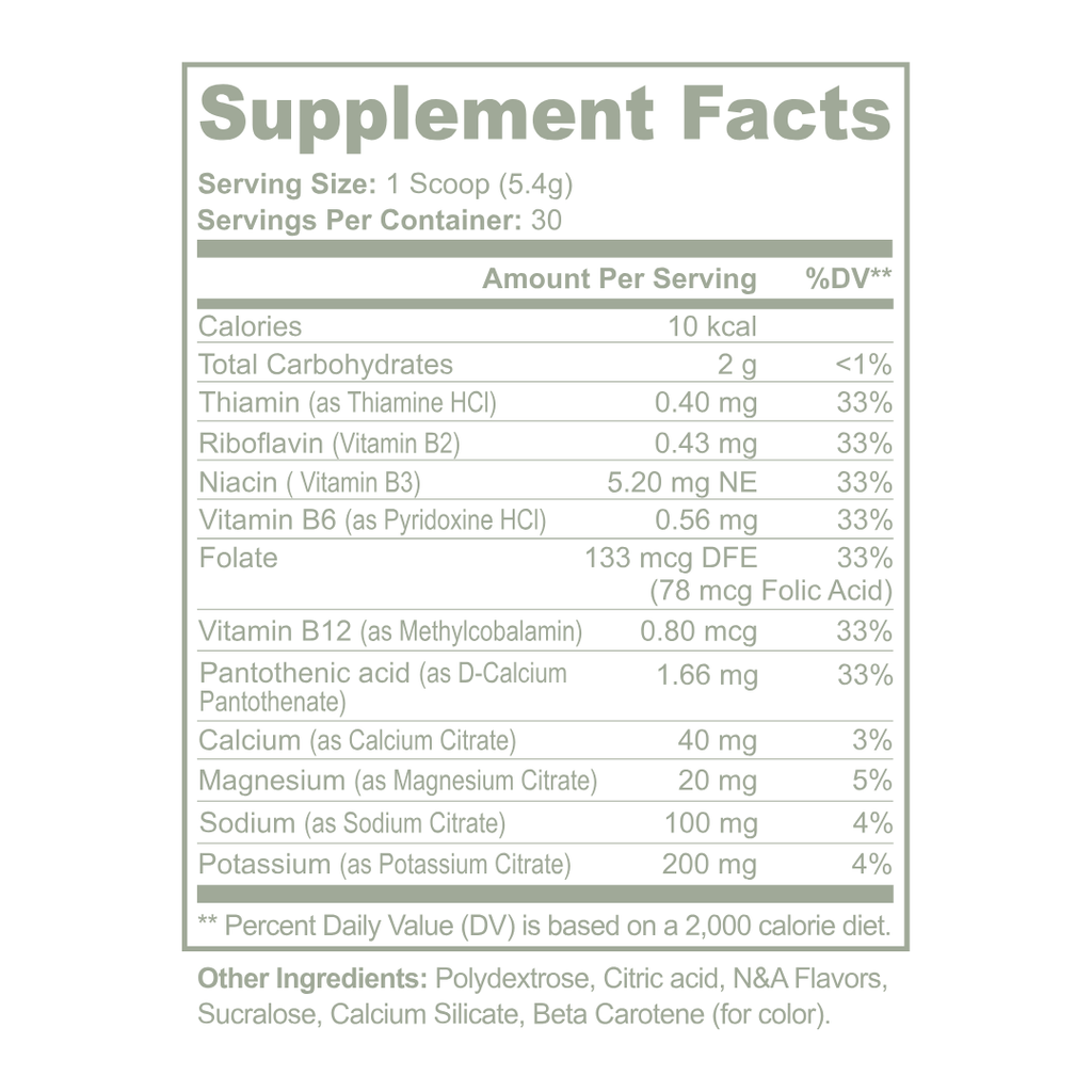 Elevate GLP Hydration Powder — Lemonade